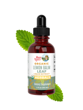 Organic Lemon Balm Leaf Liquid Drops