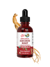Asian Ginseng Drops, Org, 1 oz