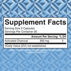 Activated Charcoal Capsules