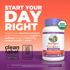 Organic Toddler Multivitamin Gummies