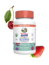 Organic Toddler Multivitamin + Postbiotics Gummies