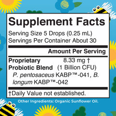 Organic Infant Precision Probiotic Colic Liquid Drops
