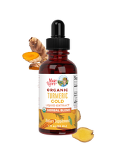 Organic Turmeric Gold Herbal Blend Liquid Drops