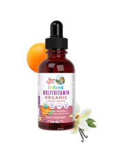 Organic Infant Multivitamin with Iron Liquid Drops