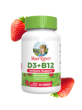 D3 + B12 Gummies (Strawberry)
