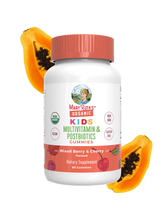 Organic Kids Multivitamin + Postbiotics Gummies
