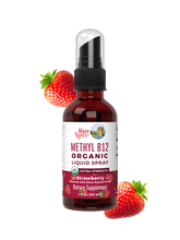 Methyl B12 Organic Spray, Strawberry