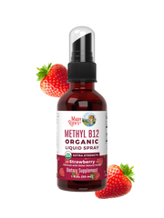 Methyl B12 Organic Spray, Strawberry
