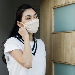 Organic Face Covers - 3 Layer Protection (3 Pack)