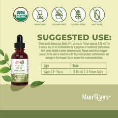 Organic Oil of Oregano Liquid Drops