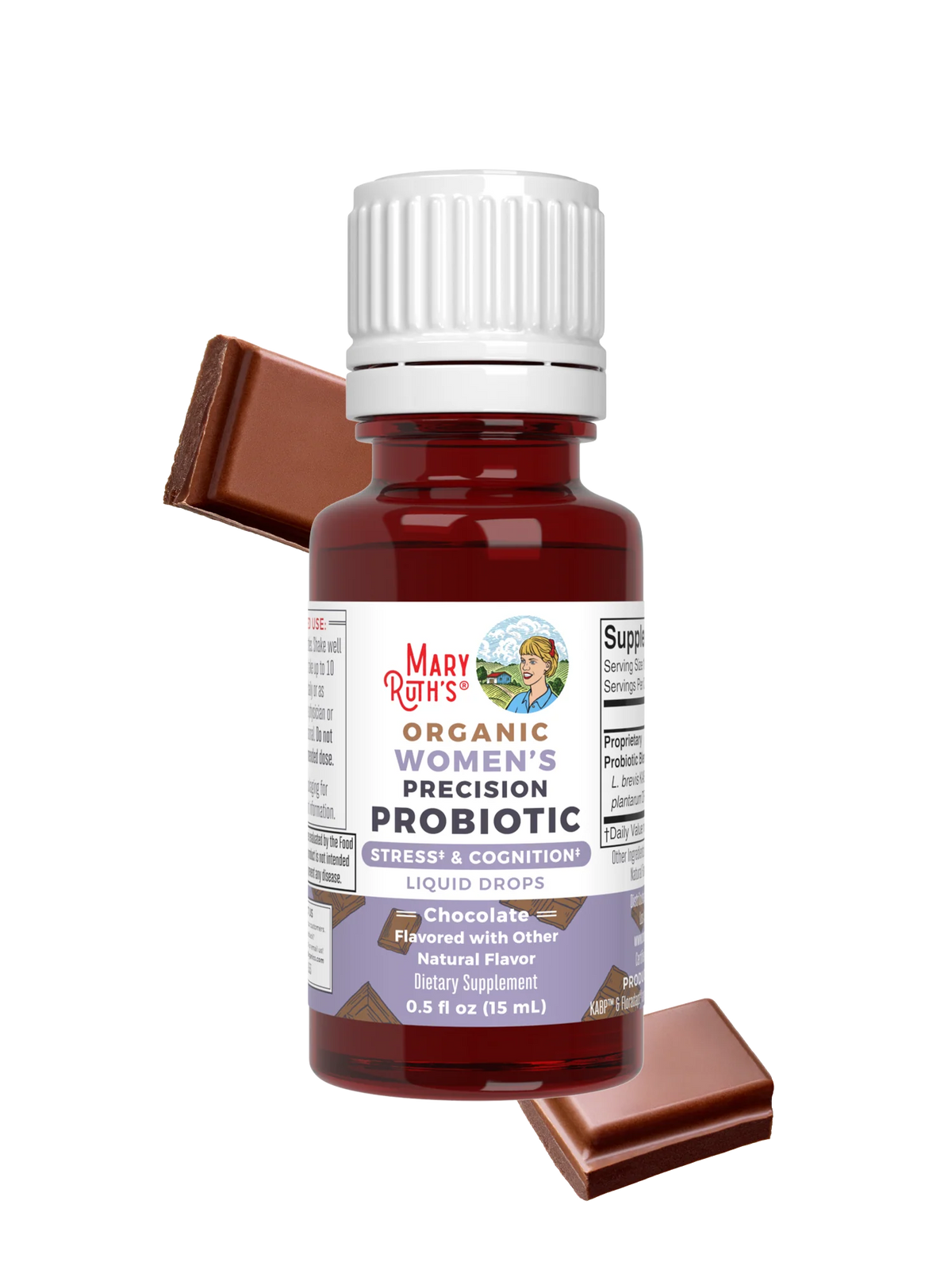 Organic Women's Precision Probiotic Stress & Cognition Liquid Drops