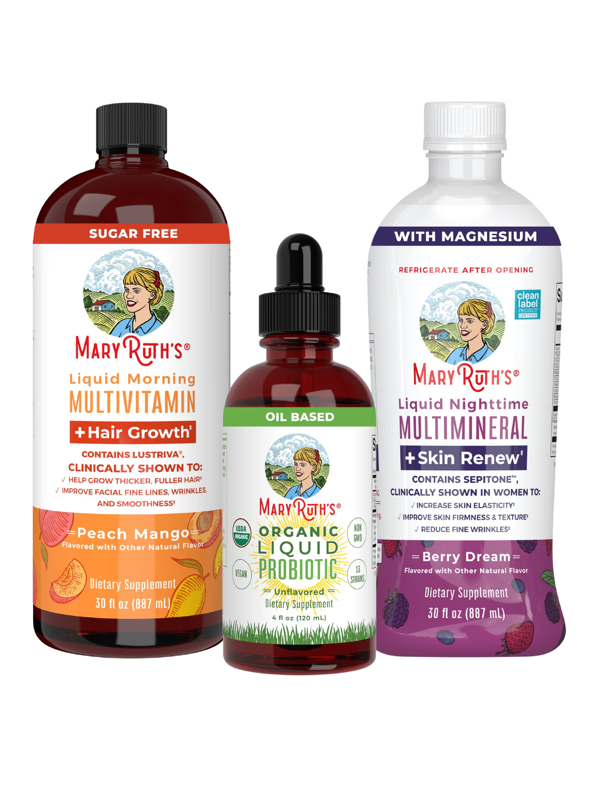 Triad of Health + Hair & Skin Support