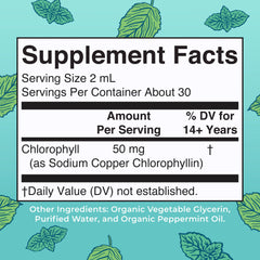 Vegan Liquid Chlorophyll Drops